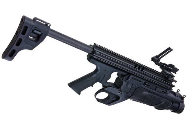VFC MK13 MOD 0 Enhanced Grenade Launcher Module (Black, Deluxe