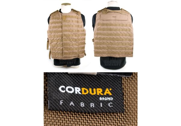 PANTAC OTV Interceptor Body Armor (Large / Coyote Brown / Cordura