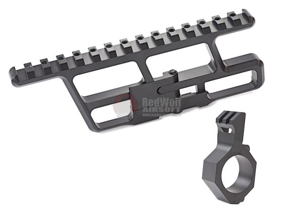 Asura Dynamics Full Length Base with Adjustable 30mm Optic Mount