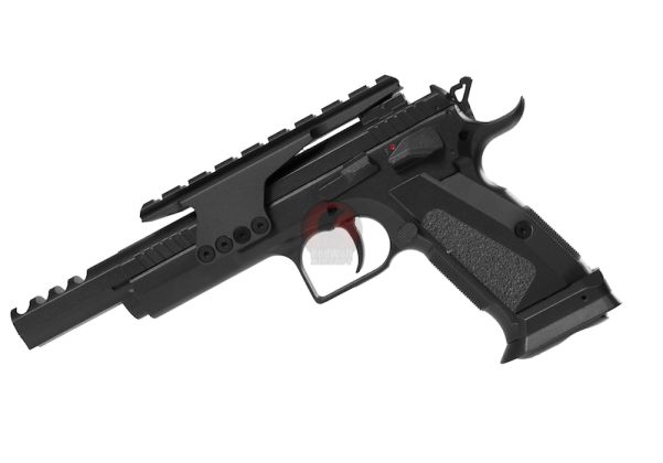 KWC CZ75 Competition CO2 Airsoft Pistol (6mm Blowback Model) | RedWolf