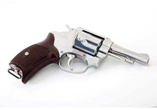 Marushin X Cartridge Police Revolver 3 Inch (Silver / ABS) 6mm