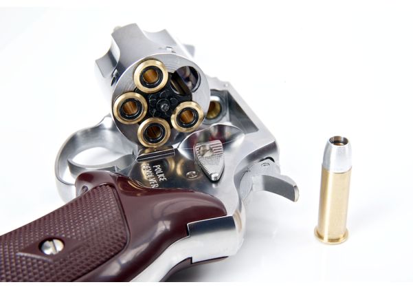 Marushin X Cartridge Police Revolver 3 Inch (Silver / ABS) 6mm