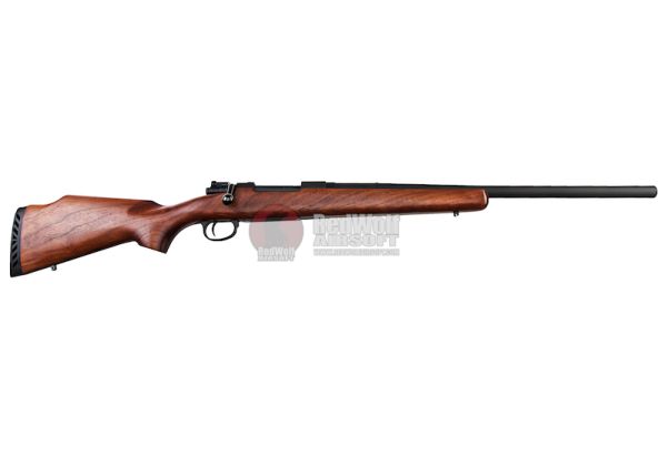 Marushin Mauser Kar98K Sporter Black HW Walnut Stock (6mm Gas