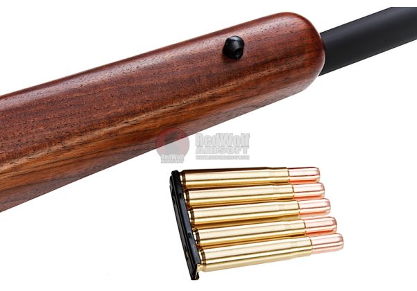 Marushin Mauser Kar98K Sporter Black HW Walnut Stock (6mm Gas