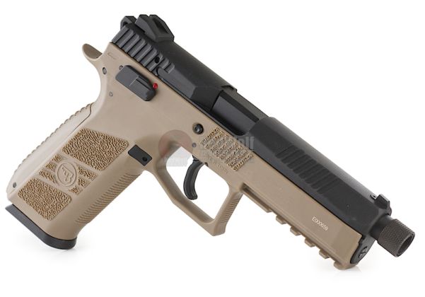KJ Works ASG CZ P-09 Duty CO2 Airsoft Pistol (Threaded Barrel