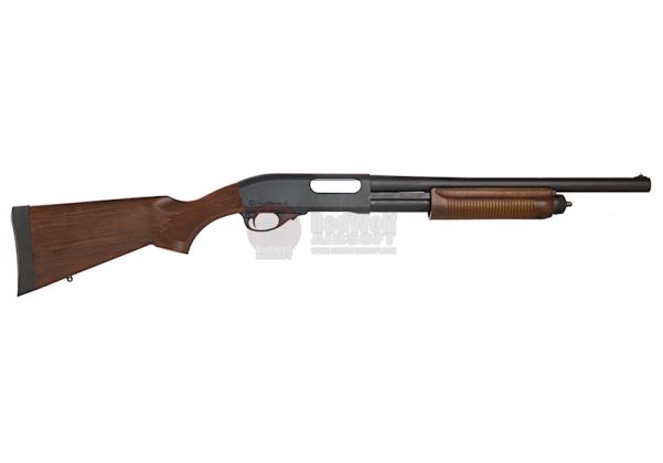 トイガン M870 WOOD STOCK TYPE Tokyo Marui M870 Wood Stock Type Airsoft Shotgun | RedWolf