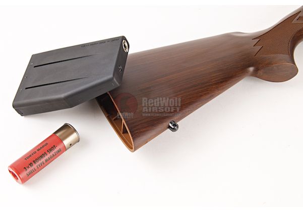 Tokyo Marui M870 Wood Stock Type Airsoft Shotgun | RedWolf