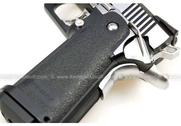 Tokyo Marui Hi Capa 4.3 GBB Airsoft Pistol (Dual Stainless Custom