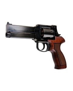 Marushin Mateba Gas Revolver 5 inch - W Deep Black (Heavyweight Wood Grip Version) 0