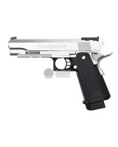 Tokyo Marui Hi Capa 5.1 EBB Airsoft Pistol - Silver 0