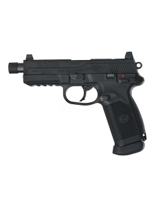 Cybergun FN Herstal FNX-45 Tactical Airsoft Gas Blowback Pistol (by VFC) - Black 1