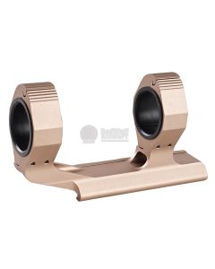 Blackcat Airsoft 25/30mm Short Dual Scope Mount - Tan 2