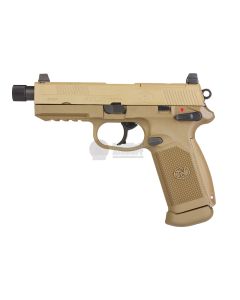 Cybergun FN Herstal FNX-45 Tactical Airsoft Gas Blowback Pistol (by VFC) - TAN 1