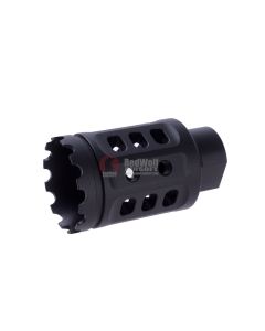 G&P Meat Cutter (S) for Tokyo Marui M16 Series (14mm CW & CCW Adaptor included) - Black 1