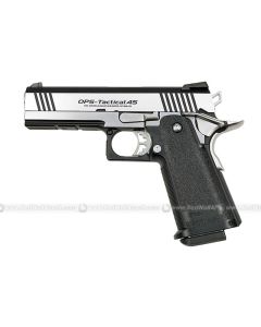 Tokyo Marui Hi Capa 4.3 GBB Airsoft Pistol (Dual Stainless Custom