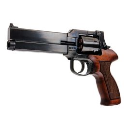 Marushin Mateba Gas Revolver 6 inch - W Deep Black (Wood Grip