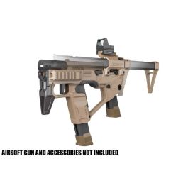 SRU SIG Sauer/VFC M17 P320 Airsoft GBB PDW Kit (Tan) | RedWolf