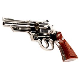 Tanaka S&W M27 'The .357 Magnum' 4 inch Model Gun - Nickel Finish