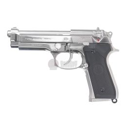 Gun Heaven (JP) M92 Full Metal Gas Pistol (6mm) - Silver | RedWolf
