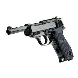 Maruzen P38 AC40 (Black Metal) GBB Airsoft Pistol | RedWolf