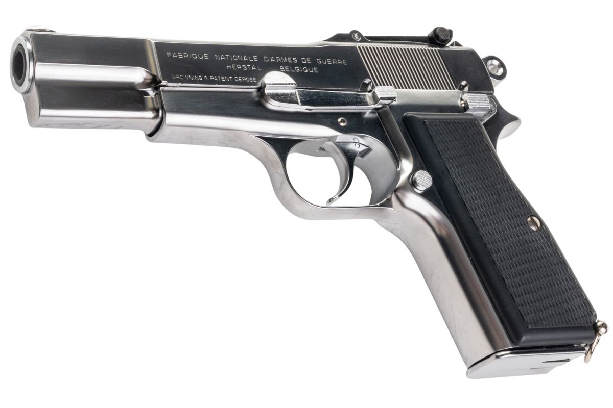 オ*マ様 モデルガン マルシン Browning Hi-Power Marushin Browning Hi-Power Military Model Gun - Silver | RedWolf