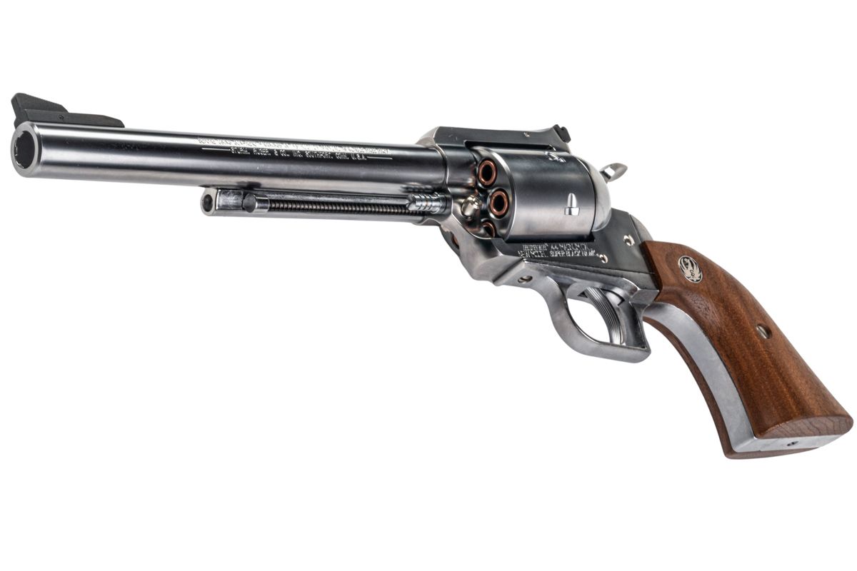 マルシン　SUPER BLACKHAWK Marushin Super Blackhawk Gas Revolver (7.5inch, Wood Grip X