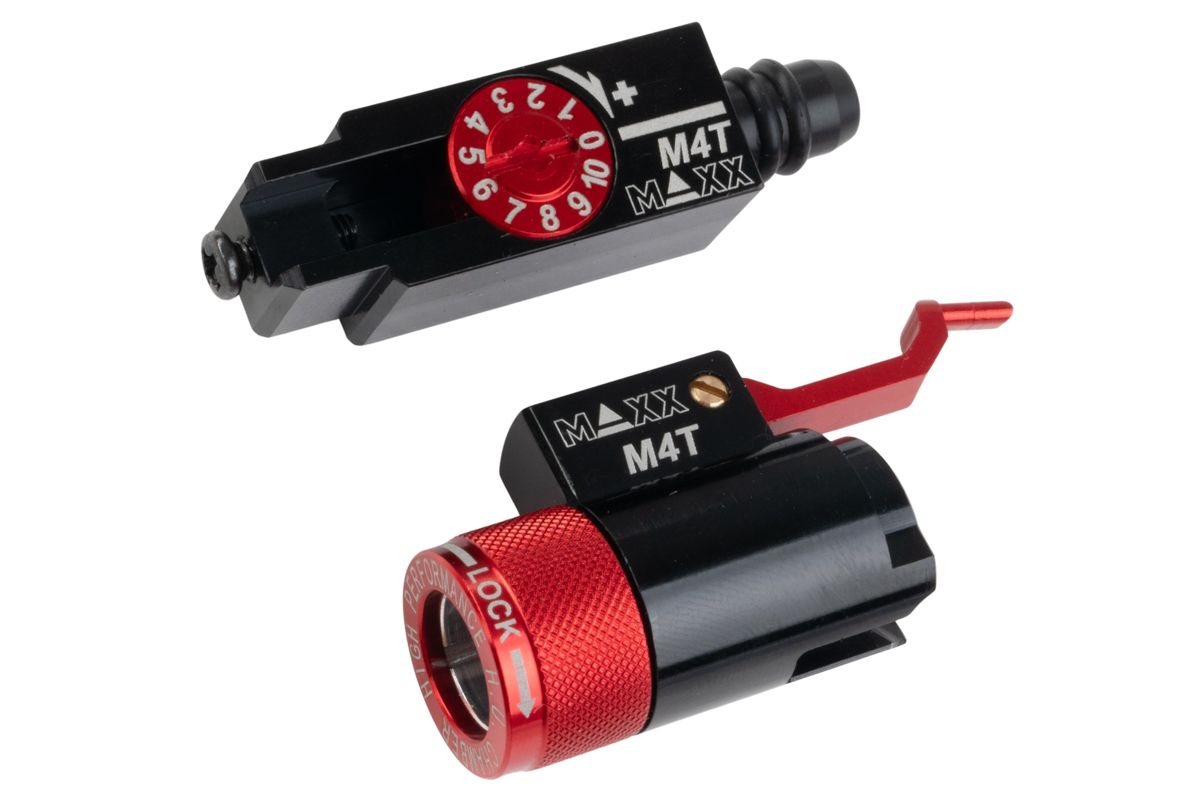 MAXX CNC Aluminum Hopup Chamber & Adjuster M4T for Tokyo Marui MWS