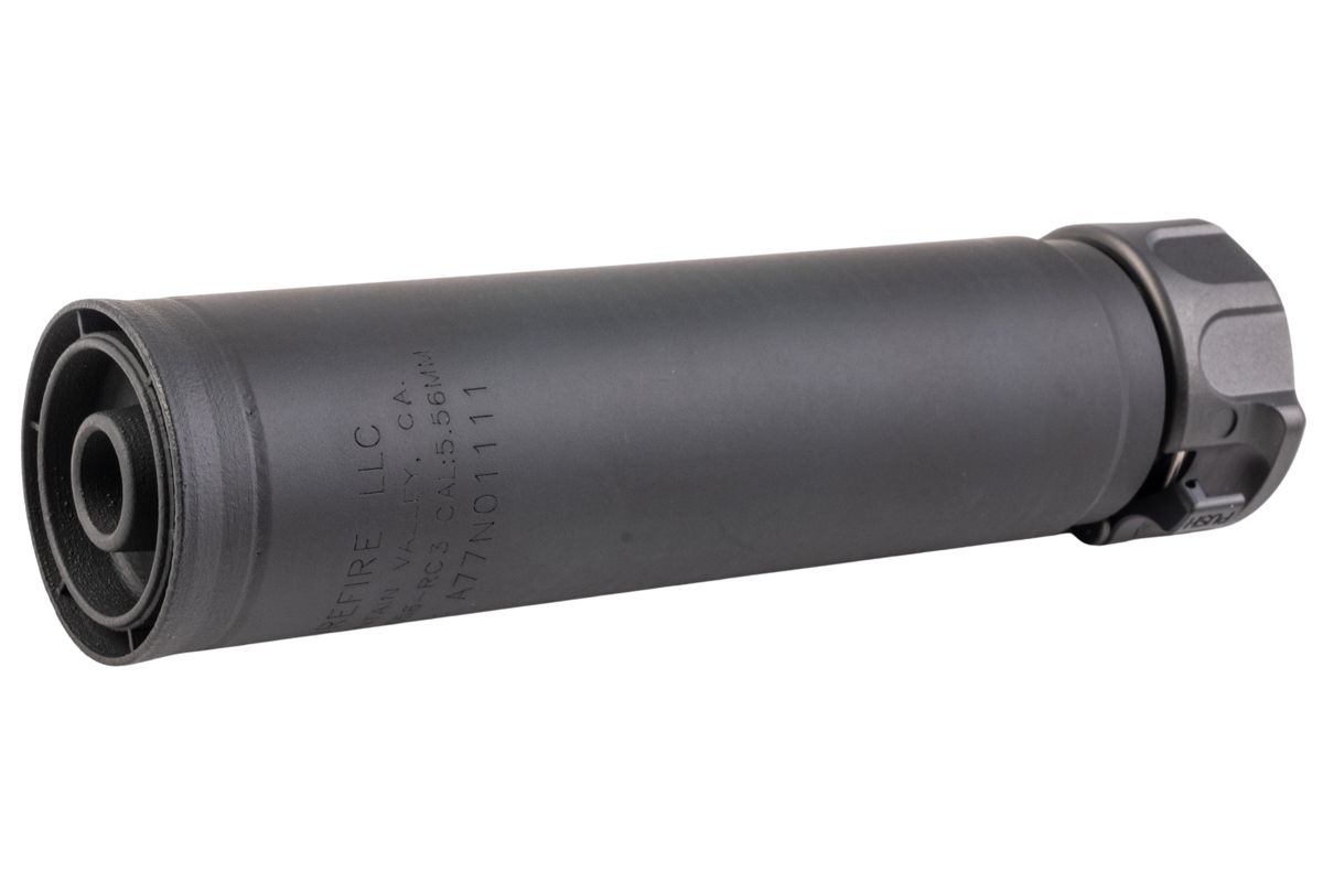 RGW SOCOM556 RC3 Dummy Silencer DX (Stainless Steel, Black