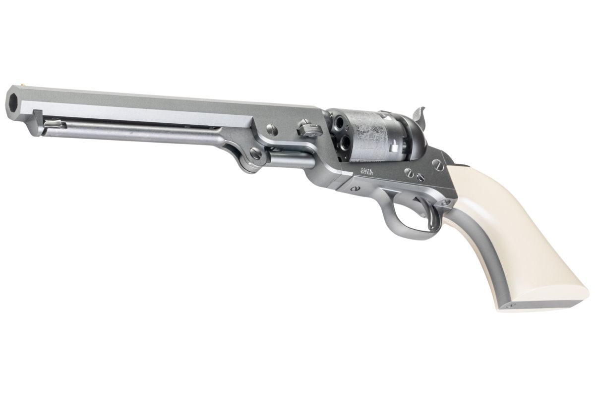 Tokyo Marui M1851 Navy Spring Revolver - Silver | RedWolf