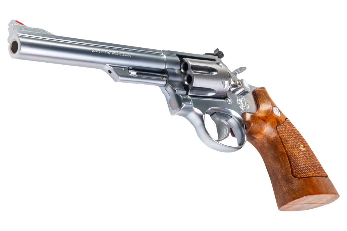 Tanaka S&W M66 Gas Revolver (Version 3) - Stainless Finish | RedWolf