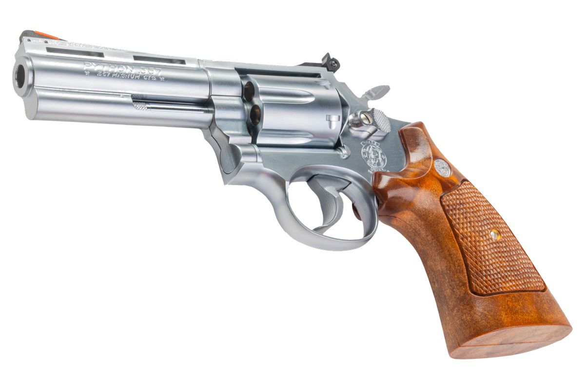 SMOLT Revolver 4インチ ガスガン　TANAKA WORKS Tanaka SMOLT Revolver 4 inch Square Butt Stainless Finish Version