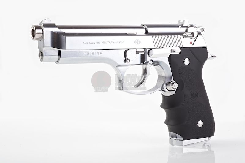 Tokyo Marui M92F Chrome Stainless Finishing Model GBB Airsoft