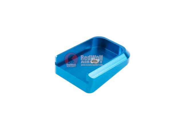 Airsoft Masterpiece Hi Capa Magazine Base (Aluminum) - Blue | RedWolf