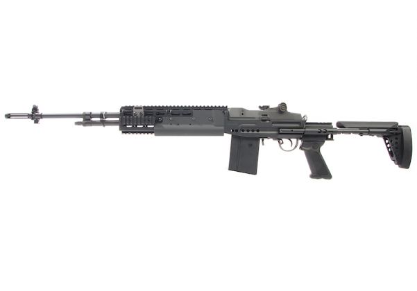 G&G M14 EBR L ETU AEG Airsoft Rifle - Black | RedWolf