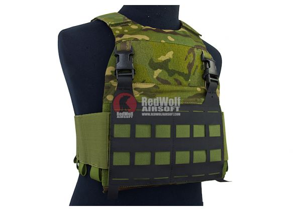 MTP Molle Tactical Vest Multicam Plate carrier Chest webbing Pouch Airsoft Wire 