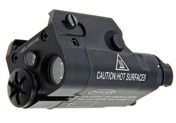 Black Blackcat Airsoft XC2 Tactical Flashlight 