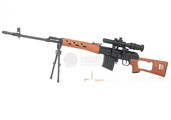 SVD Sniper Rifle 1/3 1:3 Scale Model Replica Mini Gun Guns Non-Firing 
