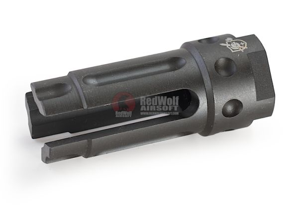 Kac Qdc 3 Prong Muzzle Brake 14mm Ccw By Madbull Redwolf Kac Qdc 3 Prong Muzzle Brake 14mm Ccw By Madbull Redwolf