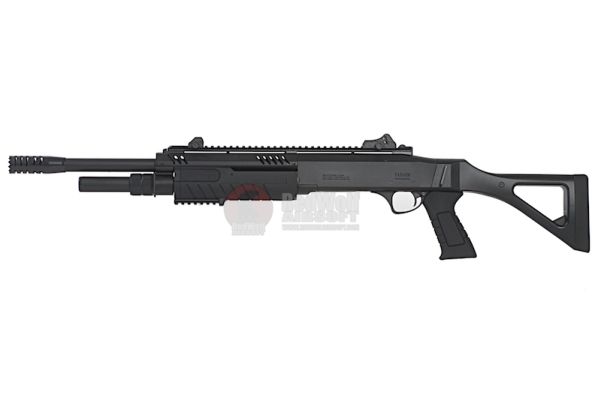 BO Manufacture FABARM Licensed STF12 18 дюймовый пружинный дробовик Ressort - черный