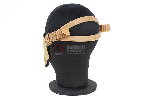 TMC Airsoft Paintball 2.0 Half Face Mesh PDW Soft Side Mask TMC2589 BK/MC/MTP/OD 