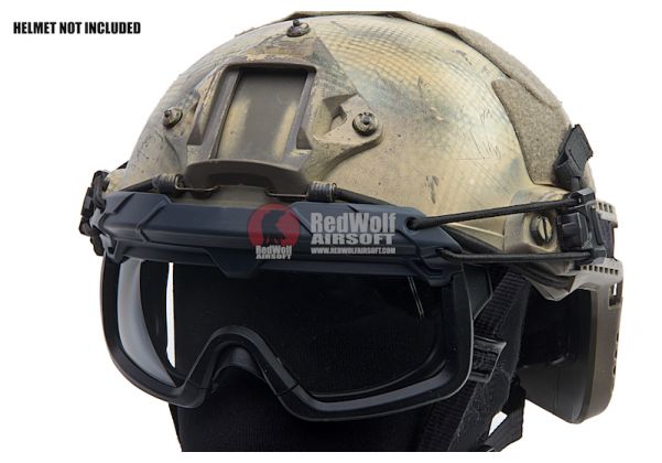 TMC Tactical Goggles SF QD Anti Fog Dust ANSI Z87.1 for OC Style Helmet Protect 