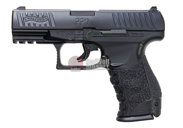 Umarex WALTHER PPQ Metal Slide Spring Pistol - Black