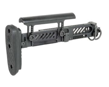 5KU AK PT-1 Stock (Telescopic Side Folding Gen 2) for LCT / GHK / CYMA Airsoft AK AEG / GBBR Series 0
