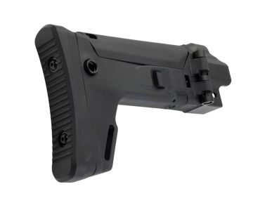 5KU CYMA MP5 AEG ACR Style Adjustable Folding Stock - Black 1