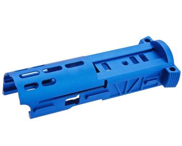 5KU Action Army AAP 01 GBB Airsoft Lightweight Blowback Unit (BBU CNC Aluminum, Type 2) - Blue 0