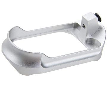 5KU Action Army AAP 01 GBB Airsoft Magwell (CNC, Type 1) - Silver 0