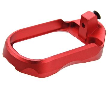 5KU Action Army AAP 01 GBB Airsoft Magwell (CNC, Type 2) - Red 0