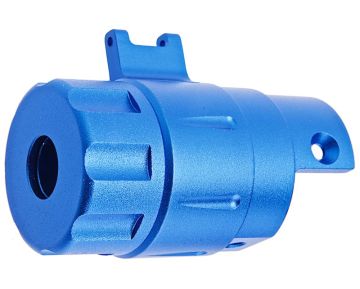 5KU Action Army AAP 01 GBB Airsoft Silencer Adapter Kit - Blue 0