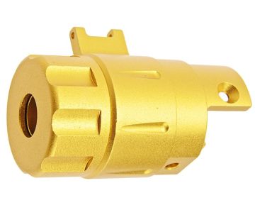 5KU Action Army AAP 01 GBB Airsoft Silencer Adapter Kit - Gold 0