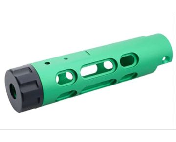 5KU Action Army AAP 01 GBB Airsoft Outer Barrel (Type B, Aluminum, Green) 0
